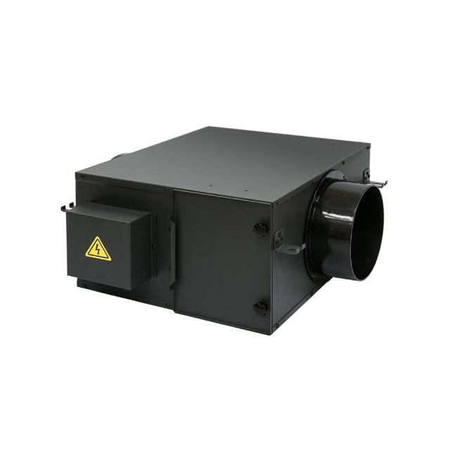 臺達電子 DELTA VDB50ANXT-F 換氣扇專為室內空氣流通設計，提供高效換氣功能。配備DT-VDB50ANXT-F主機x1、活性碳濾網x1及HEPA高效濾網x1，能有效過濾空氣汙染物。尺寸長45cm x 寬48cm x 高25cm，重量18kg，產地中國，BSMI許可字號R41086。支援客製到府安裝，適閤家庭或辦公室使用，提升空氣品質。