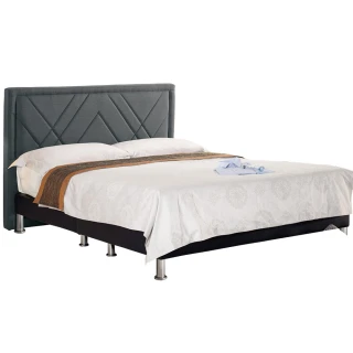 【Hampton 漢汀堡】雅各斯6尺布面雙人床架(一般地區免運費/床組/雙人床)