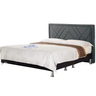 【Hampton 漢汀堡】雅各斯5尺布面雙人床架(一般地區免運費/床組/雙人床)