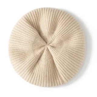 【古德斯】喀什米爾羊絨貝雷帽(95%Cashmere\輕軟柔滑\超保暖)