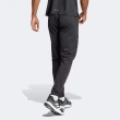 【adidas 愛迪達】D4T Pant 男 長褲 運動 訓練 休閒 重訓 修身版 吸濕排汗 拉鍊口袋 黑(IK9724)