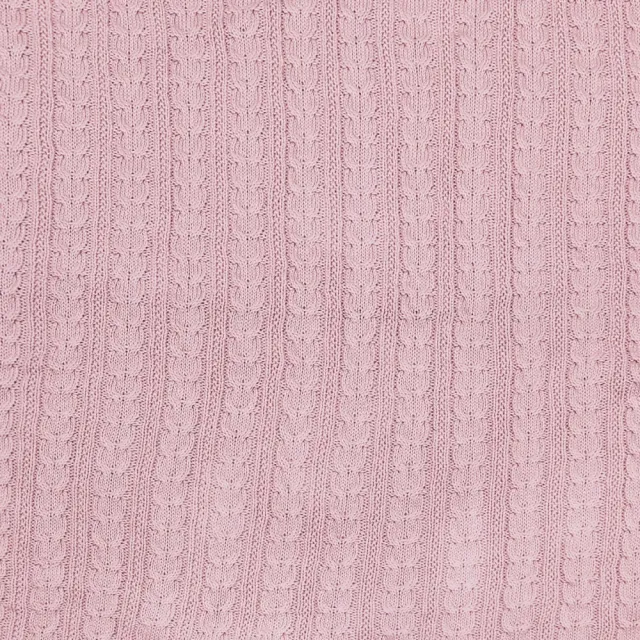 【Cuz】印度有機棉加厚織毯 眠續-櫻粉