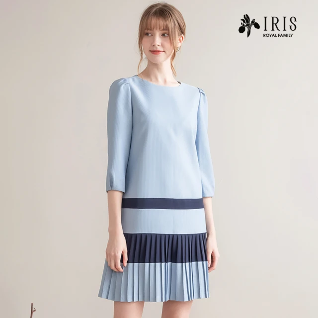 Iris Girls 艾莉詩 法意時尚層裙洋裝-3色(356