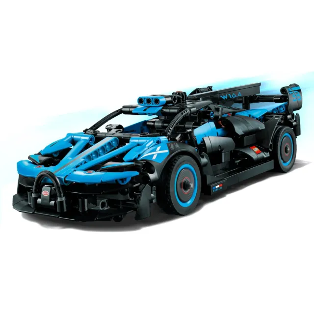 【LEGO 樂高】科技系列 42162 Bugatti Bolide Agile Blue(布加迪賽車 寶石藍 momo線上獨家)