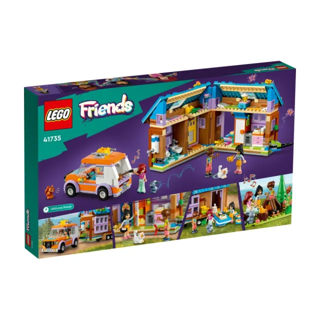 【LEGO 樂高】Friends 41735 行動迷你小屋(娃娃屋 兒童玩具 momo線上獨家)