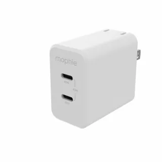 【mophie】speedport GaN 氮化鎵 67W USB-C 雙孔電源供應器/充電器