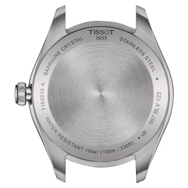 【TISSOT 天梭】官方授權 PR100 簡約女錶-34mm 送行動電源(T1502102611100)
