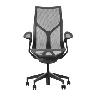 【Herman Miller】COSM 全功能 一般腳座 石墨黑 高背版 葉片扶手 人體工學椅(Herman Miller COSM)