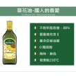 【Olitalia奧利塔】純橄欖油1000mlx3瓶+葵花油1000mlx1瓶(雙入禮盒組)