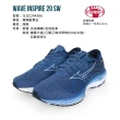 【MIZUNO 美津濃】WAVE INSPIRE 20 SW 男慢跑鞋-4E-訓練 寬楦 珊瑚藍黑白(J1GC244506)