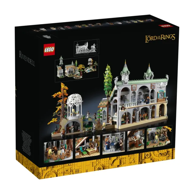 【LEGO 樂高】Icons 10316 THE LORD OF THE RINGS: RIVENDELL(瑞文戴爾精靈庇護所 魔戒)