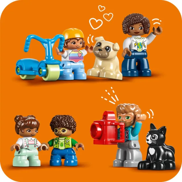 【LEGO 樂高】得寶系列 10994 三合一城市住家(啟蒙玩具 幼兒積木 DIY積木)
