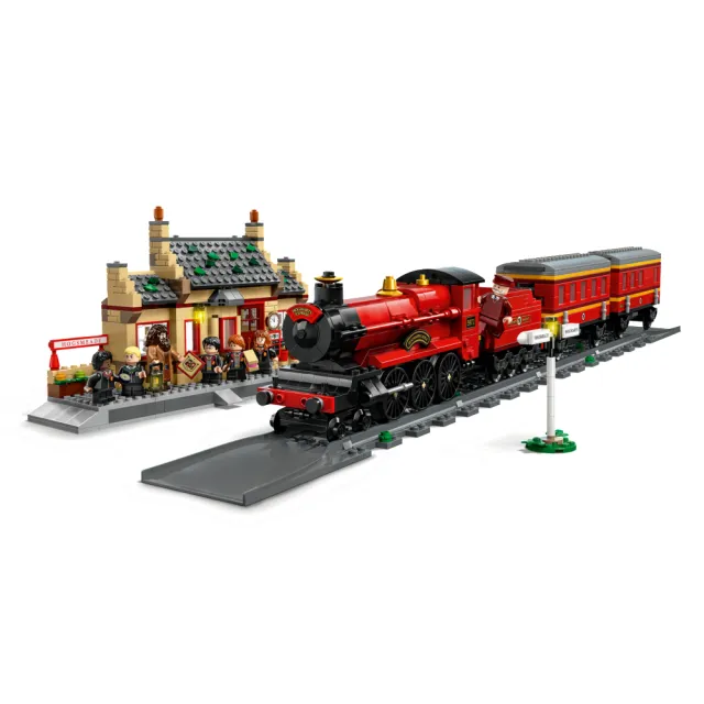 【LEGO 樂高】哈利波特系列 76423 Hogwarts Express & Hogsmeade Station(火車 霍格華茲火車)