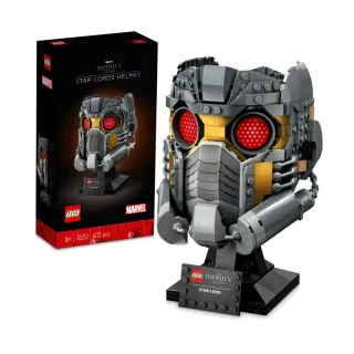 【LEGO 樂高】Marvel超級英雄系列 76251 Star-Lord’s Helmet(漫威星際異攻隊 星爵頭盔模型)