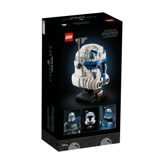 【LEGO 樂高】星際大戰系列 75349 Captain Rex Helmet(18歲以上 禮物 科技頭盔 Star Wars)