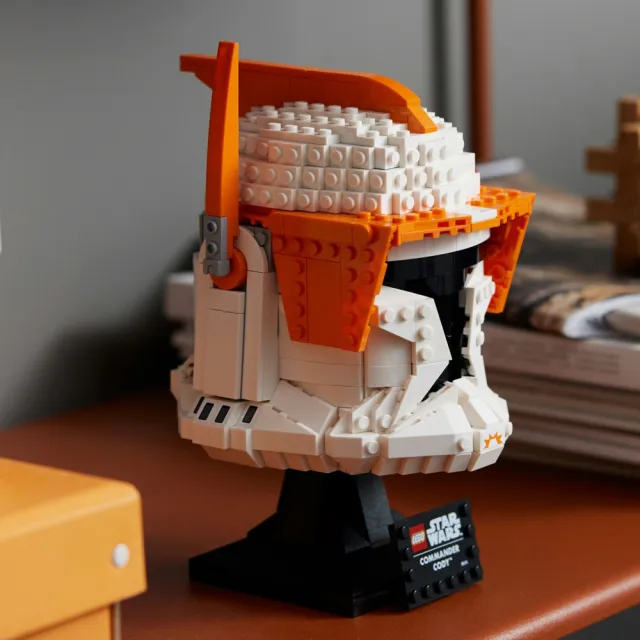 【LEGO 樂高】星際大戰系列 75350 Clone Commander Cody Helmet(星戰柯迪頭盔模型 Star Wars)