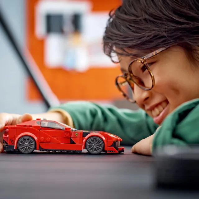 【LEGO 樂高】極速賽車系列 76914 Ferrari 812 Competizione(法拉利跑車 賽車模型)