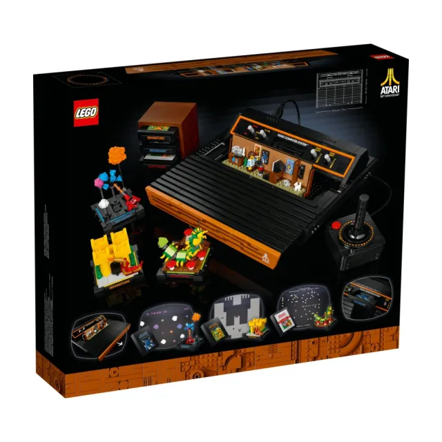 【LEGO 樂高】Icons 10306 Atari 2600(復古遊戲機 玩具模型 禮物 居家擺設)