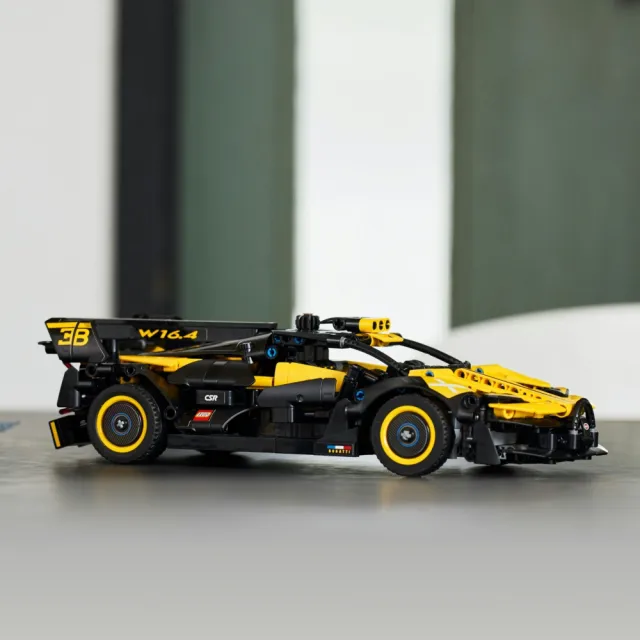 【LEGO 樂高】科技系列 42151 Bugatti Bolide(布加迪 跑車 賽車模型 賽車玩具)