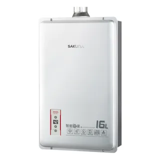 【SAKURA 櫻花】智能恆溫熱水器16L(DH1603-LPG/FE式-含基本安裝)