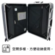 【MAXBOX】24吋 防刮霧面抗菌處裡鋁框箱 / 行李箱(霧面藍-5001)