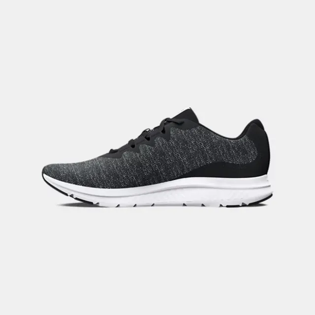 【UNDER ARMOUR】UA  女 Charged Impulse 3 Knit 慢跑鞋 黑(3026686-001)
