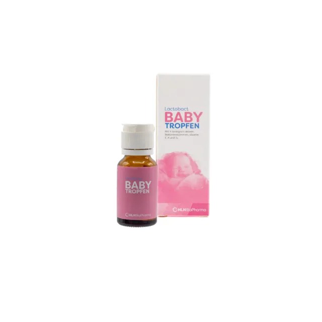 【Lactobact 萊德寶】BABY TROPFEN 幼兒配方益生菌滴劑(15ml/瓶)