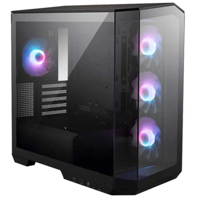 【微星平台】i9二四核  RTX4090 24G  WiN11P{水晶之靈魂}背插海景房電競電腦(i9-14900K/B760/128G D5/2TB)