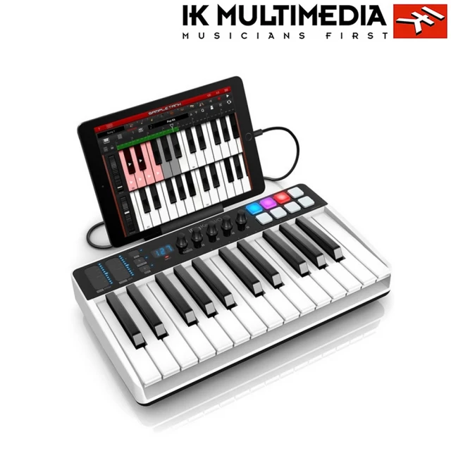 IK Multimedia 25鍵 數位控制鍵盤 / 公司貨保固(iRig Keys I/O 25)