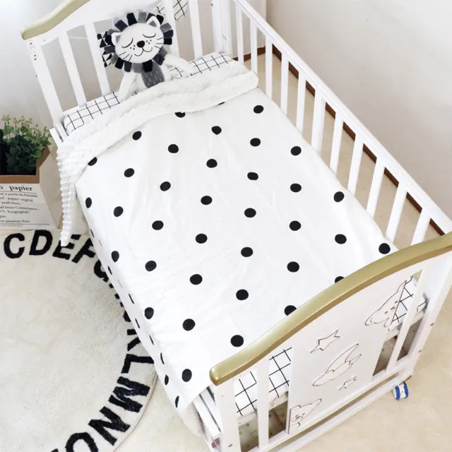 【HA Baby】魔豆毯-尺寸130×100(寶寶毯、幼兒嬰兒毯、安撫毯、新生兒必備、彌月禮、幼兒園午睡毯)