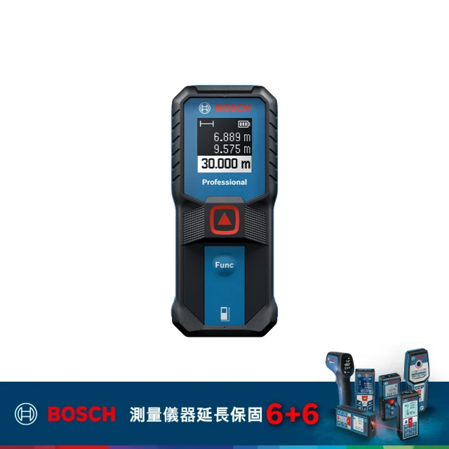 【BOSCH 博世】30米測距儀(GLM 30-23)