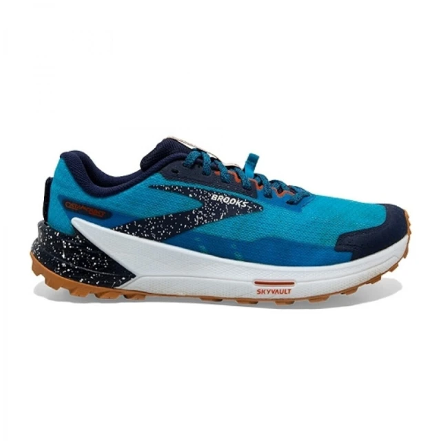 BROOKS Catamount 2 男 越野鞋 慢跑鞋 運動 輕量 支撐 緩衝 藍 黑(1103991D490)