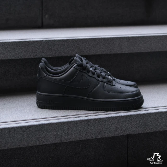 NIKE 耐吉NIKE 耐吉 NIKE AIR FORCE 1 全黑 經典款 男鞋 CW2288-001(AF1 BLACK 復古休閒鞋)