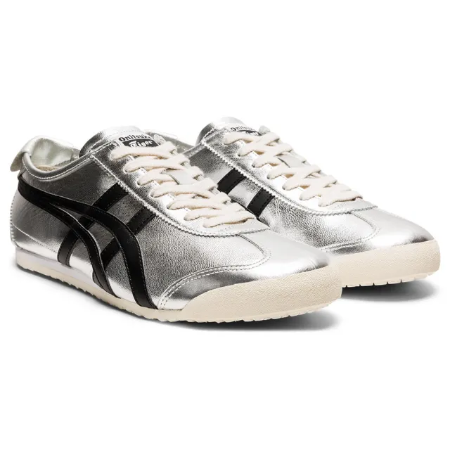 【Onitsuka Tiger】Onitsuka Tiger鬼塚虎-銀底黑虎爪紋 MEXICO 66(1183B566-020)