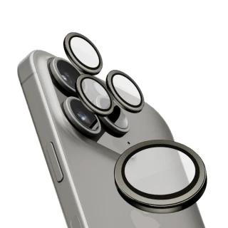 【Simmpo 簡單貼】iPhone 15 Pro攝影光學鏡頭貼 Lens Ultra 2.0(第二代)