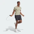【adidas 愛迪達】Gym+ WV Short 男 短褲 運動 訓練 健身 吸濕排汗 拉鍊口袋 透氣 黑(IP4467)