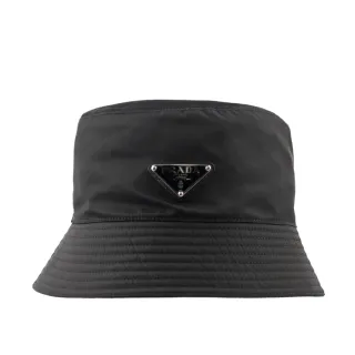 【PRADA 普拉達】Re-Nylon Bucket Hat 漁夫帽(黑色)