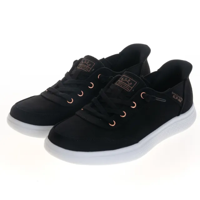 【SKECHERS】女鞋 休閒系列 瞬穿舒適科技 BOBS SKIPPER 寬楦款(114815WBLK)