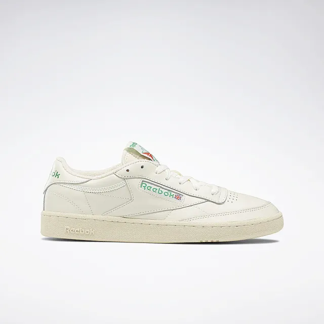 【REEBOK】休閒鞋 男鞋 女鞋 運動鞋 CLUB C 85 VINTAGE 米白綠 100000317