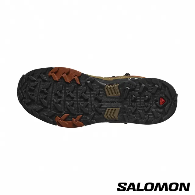 【salomon官方直營】X ULTRA 4 Goretex 中筒登山鞋 男女任選(男鞋 女鞋 GTX 戶外鞋 防水 踏青鞋 健行鞋)