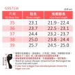 【G.P】女款高彈力舒適磁扣兩用涼拖鞋G9571W-黑桃色(SIZE:35-39 共三色)
