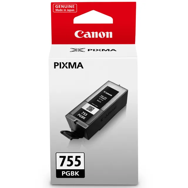【Canon】官方直營 PGI-755 PGBK 原廠黑色超高容量XXL墨水匣(適用機型：MX727、MX927、iX6770)