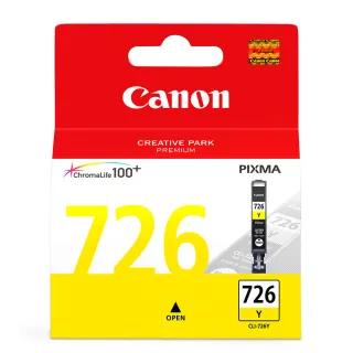 【CANON】CLI-726Y 原廠黃色墨水匣