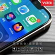 【YADI】Samsung Galaxy S23 FE 6.4吋 2023 水之鏡 AGC全滿版手機玻璃保護貼 黑(滑順防汙塗層 靜電吸附)