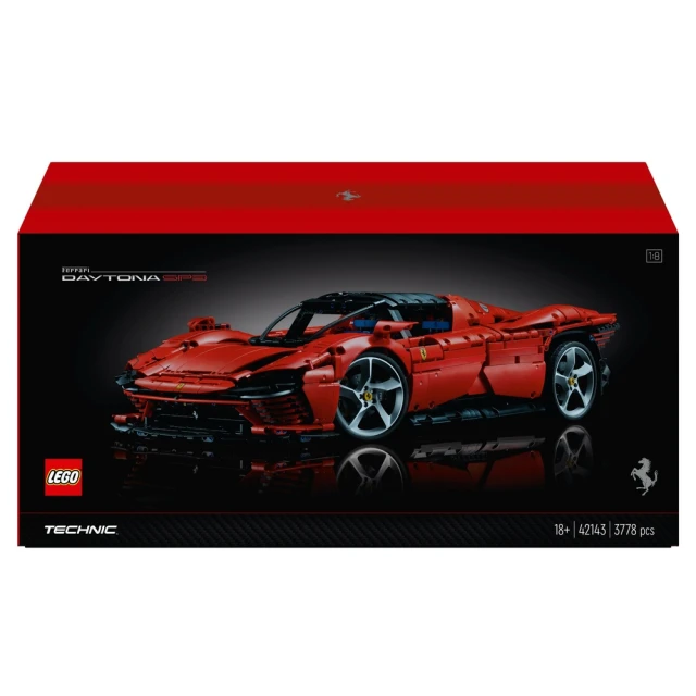 LEGO 樂高LEGO 樂高 42143 TECHNIC科技系列 Ferrari Daytona SP3(法拉利 車輛 擺飾)