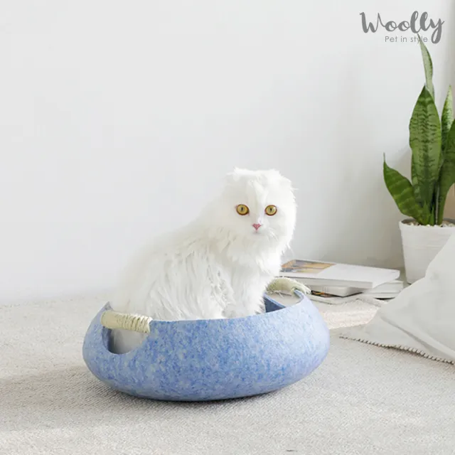【WOOLLY】貝里奇寵物貓窩-附墊子(貓屋/貓睡窩)