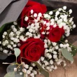 【玉屋TAMAYA】愛戀紅玫瑰花束3朵(鮮花 情人節 開幕升遷 發表會 生日祝賀 告白 紀念日 畢業祝福)