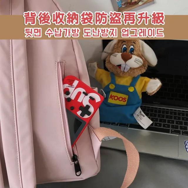 【DIVA】雙11 韓系學院風清量防潑水抗震雙肩旅行後背包 多層收納空間 減震設計書包 防水包