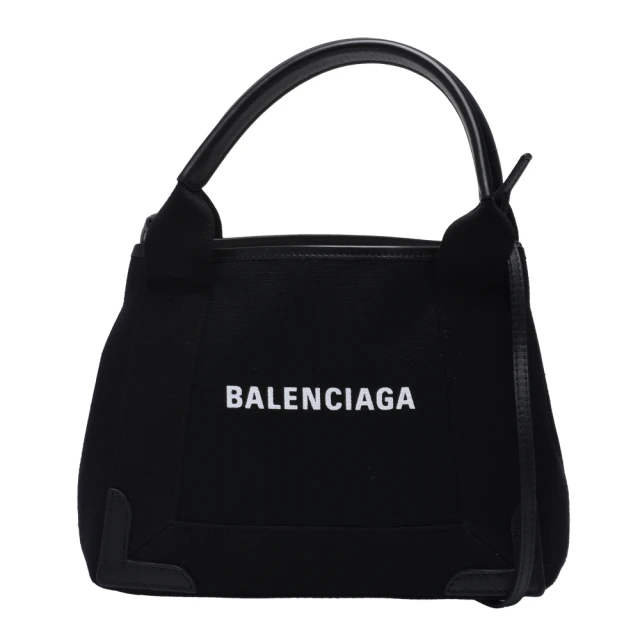 Balenciaga 巴黎世家 經典NAVY系列帆布牛皮飾邊