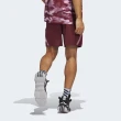 【adidas 愛迪達】Pro Block Short 男 籃球褲 短褲 亞洲版 運動 訓練 吸濕排汗 暗紅(IL2242)
